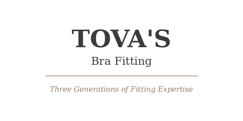 Tova's Bra Fitting Logo